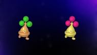 Regular and Shiny Bonsly (Image via TPC)